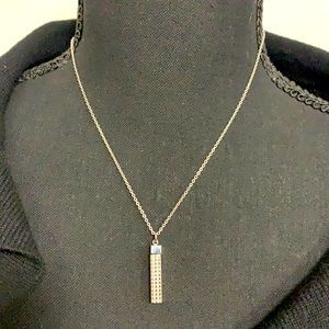 🎁 Great Gift,Hot Deal 💝 Zanipolo Terzini Silver Terzini Necklace 16” w Pendant